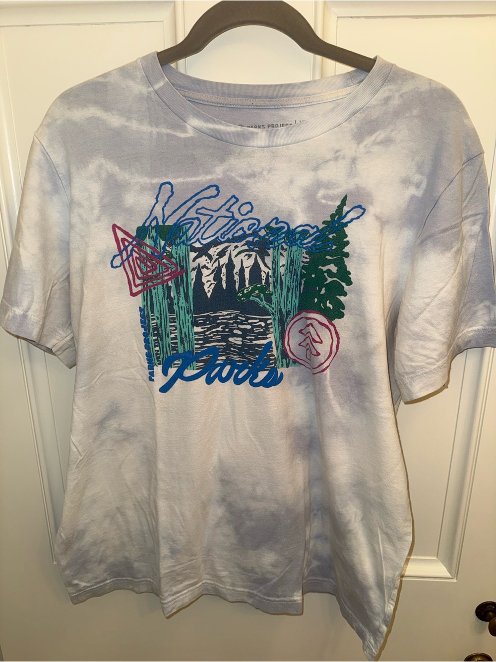 Parks Project Light Blue & Gray Graphic Tee
